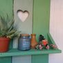 NEW :Rustic Floating Shelf / Coat & Hat Rack Image 6