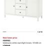 Black IKEA Hemnes sideboard Image 6