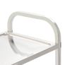 4 Tier Kitchen Trolley 107x55x125 cm Stainless Steel Image 5