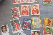 Various football stickers