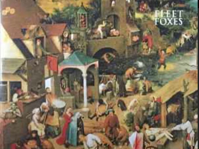FLEET FOXES Limited Edition original double green vinyl record in nm Cindy