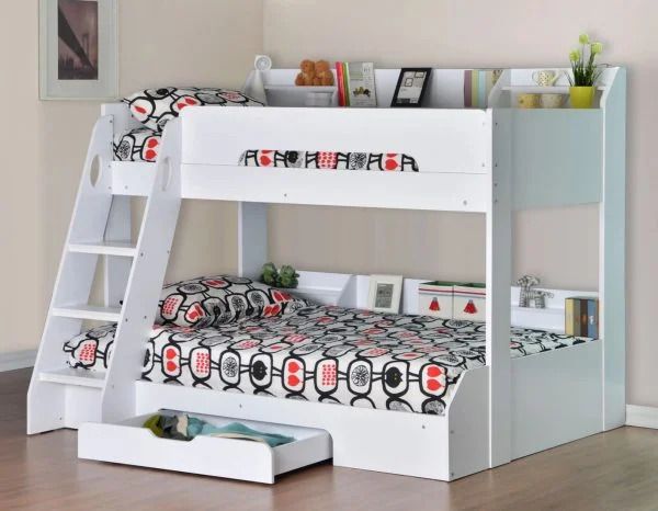 Triple Bunk Bed (with double mattress)