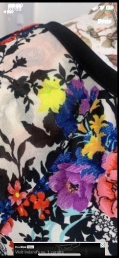 tunic dress multi print size 12