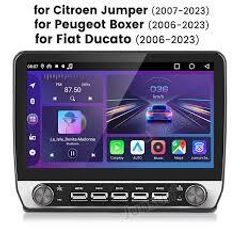 Android Van Car Radio for Fiat Ducato Boxer Jumper  3 2006 2022 For Peugeot Boxer 2 2006 2022 For Citroen Jumper 2 2006 2022