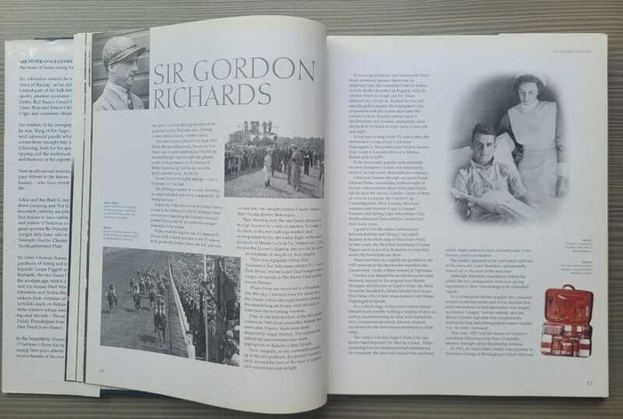 Peter O'Sullevan's Horse Racing Heroes Hardback 2004