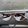 Marc Jacobs Gold  Brown Tortoiseshell Sunglasses/Glasses.Discontinued Designer Frames Image 4