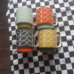 Orla Kiely designer mugs