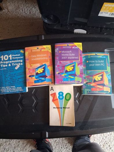 vintage Amstrad cpc programming manuals 1980s
