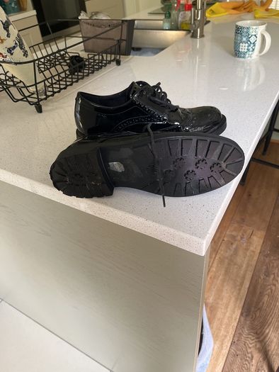 Clark's Girls school shoes size 5.5