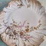 VERY Rare find  Antique Pretty Rare L S & S Limoges Pink and Gold Floral Hand Painted Porcelain Image 3