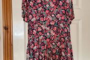 Printed Tea Dress - Size 14