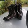Black sequence boots Image 2