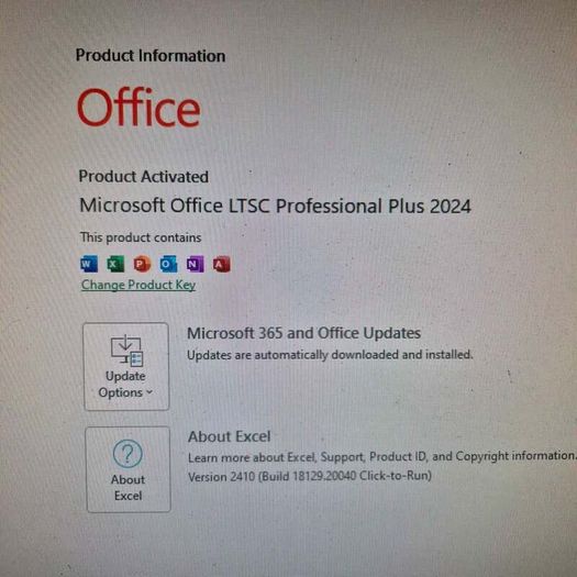 Desktop computer ready to go