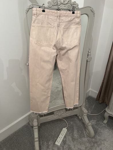 Cream / Beige Jeans size 14