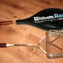 Vintage DUNLOP Wooden Tennis Rackets Image 2