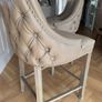 3 Leather bar stools Image 5