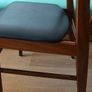 A pair of mid-century teak Danish dining chairs Image 10