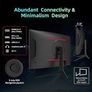 32 Inch Curved Monitor VA 1500R, 2K QHD 1440P@180Hz Gaming Monitor, 1ms MPRT, Adaptive Sync, HDR10, 122% sRGB, VESA, HMDI 2.0 / DP 1.4 Compatible with Desktop, Laptop, PS5, Xbox and More Image 3