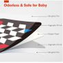 Thicker & Wider Black and White Sensory Baby Book Toys for 0-6 Months Image 4