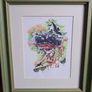 Beautiful Set of 3 Framed "Country Comicals" Prints by Linda Birkinshaw Image 2