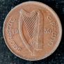 Ireland 1930 Farthing Coin Image 2