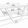 Walnut TV stand Image 4