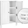 Bathroom Cabinet, Free Standing Bathroom Cabinet Image 5