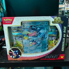 Pokemon 30th Anniversary Greninja EX Box