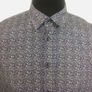 Buggatti Mens Purple Ditzy Floral Long Sleeve Cotton Shirt L 41-42 In Chest Image 2
