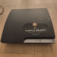Ps3 without cables. Does not read discs.