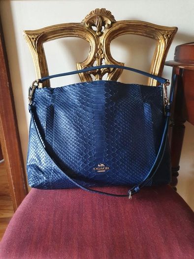 Coach Scout Python Embossed Hobo handbag