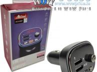 main image for ad 25710 Car MP3 FM Transmitter Hands-Free With Dual Charger
