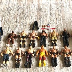 WRESTLEMANIA - 16 figures, Ring, Slambulance