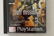 PlayStation 1 PS1 Front Mission 3 PAL Europe Complete with Manual Mint Disc