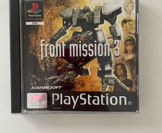 PlayStation 1 PS1 Front Mission 3 PAL Europe Complete with Manual Mint Disc