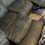 3 seater grey recliner Image 2