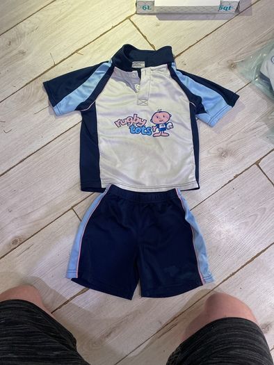 Rugby tots jersey & shorts kit 4-5