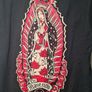 The MAVERICKS Our lady of guadalupe t shirt virgin mary  size large  black Image 6