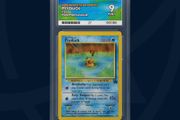 2000 Pokemon Black Star Promo Psyduck #20 - ACE Graded 9 Mint