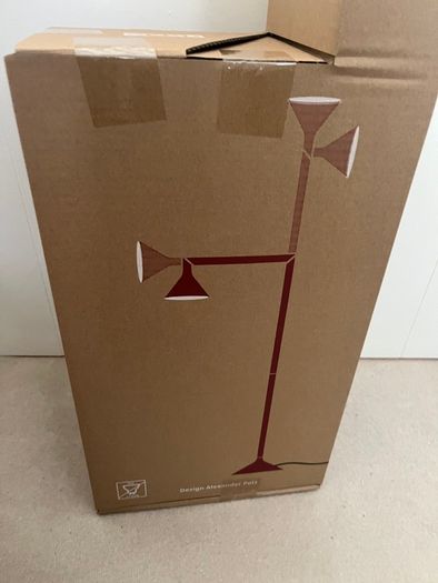 IKEA PS 2026 floor lamp - dark red