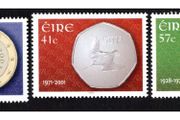 2002 Ireland Euro Currency Commemorative  Stamps Mint Never Hinged (MNH)
