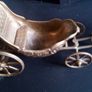 Vintage Brass Horse and Carriage. Image 6