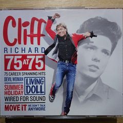Cliff Richard - 75 At 75. 75 Career Spanning Hits. 3 CD.