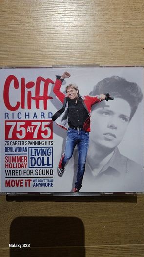Cliff Richard - 75 At 75. 75 Career Spanning Hits. 3 CD.