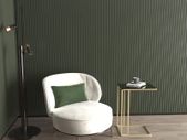 Coffee Tables For Living Room, Tampered Smoked Glass Top, C Table For Sofa With Gold Base, Steel Frame, Durable, Offices Stylish Light Grey, C Shaped Side Table