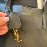 Saint Laurent Black Toy Shopping Bag Image 2
