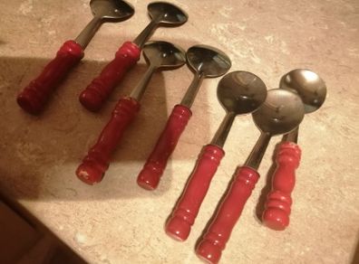 Small spoons set of 7