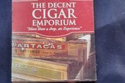 Old Packet of Matches from The Decent Cigar Emporium, a specialist cigar shop located on Grafton Street in Dublin, Ireland