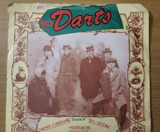 Darts White Christmas Sh Boom 7 inch Single 1980