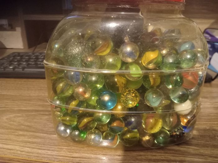vintage marbles